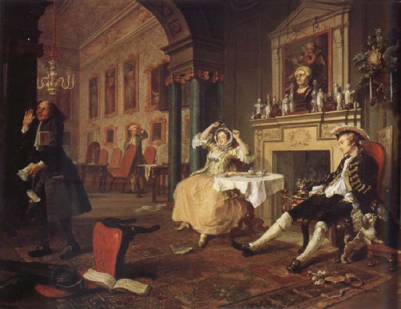 William Hogarth shortly after the wedding